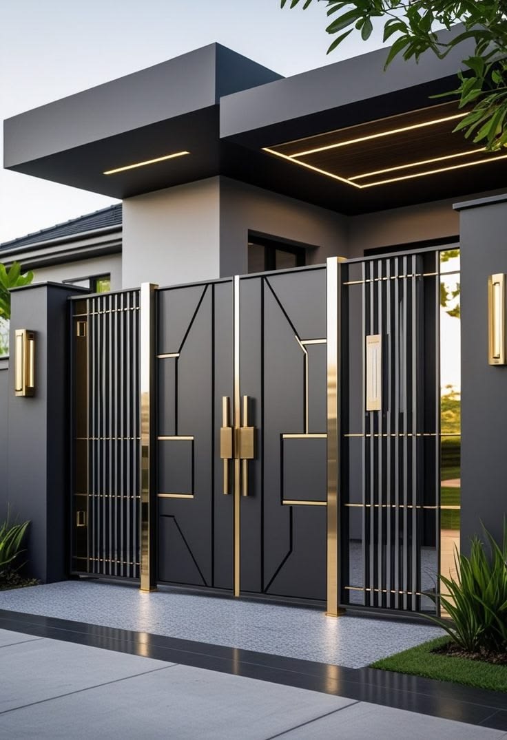 Black PVD Main Gate Bangalore India