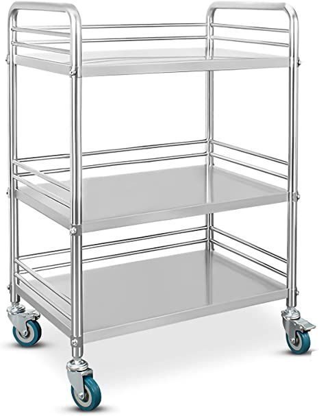 SS Trolley with Railing India